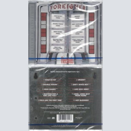 CD--NM-SEALED-FOREIGNER -1996- - ORIGINAL RECORDING REMASTERED -- RECORDS