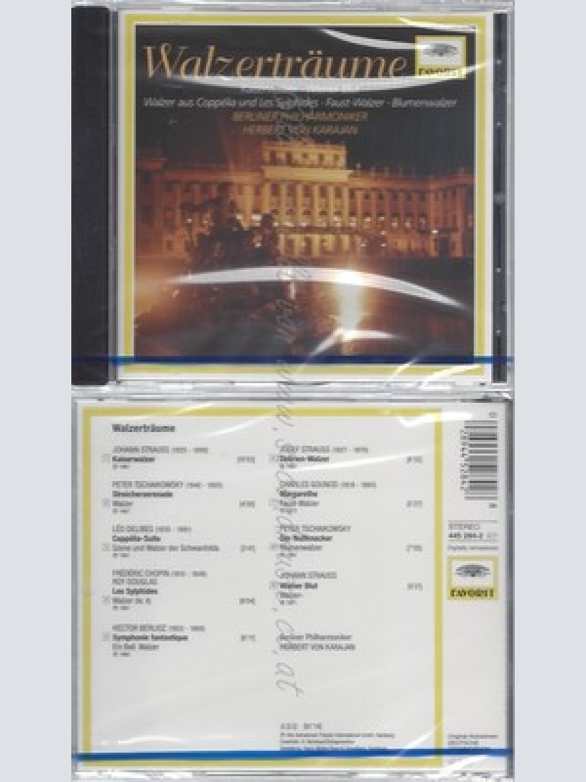 CD--NM-SEALED-HERBERT / KARAJAN, BP, J. STRAUSS -KOMPONIST- UND HECTOR BERLIOZ