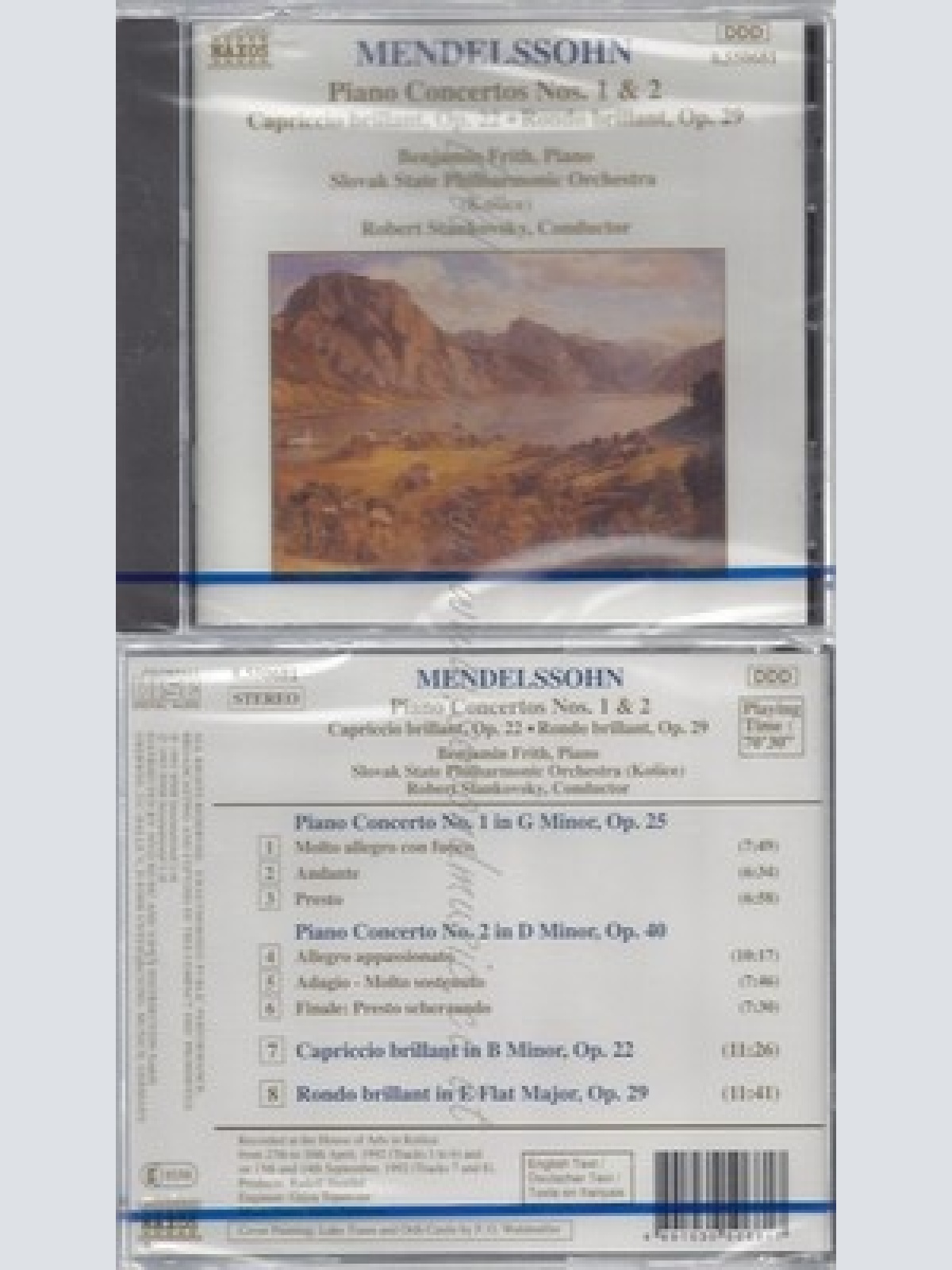 CD--NM-SEALED-FRITH, STANKOWSKY UND FELIX MENDELSSOHN BARTHOLDY -KOMPONIST- -19
