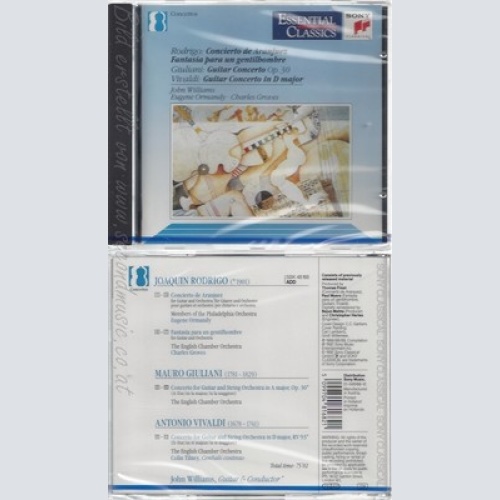 CD--NM-SEALED-J. WILLIAMS, E. ORMANDY, ECO UND GIULLIANI -KOMPONIST- -1992- --