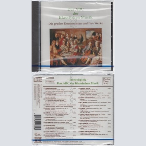 CD--NM-SEALED-VARIOUS -1970- -- DAS ABC DER KLASSISCHEN MUSIK - DIE GROßEN KOMP