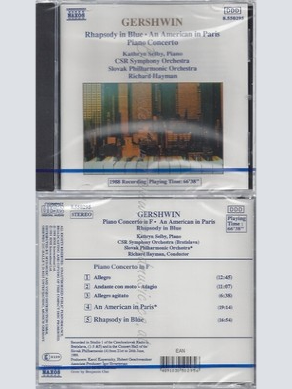 CD--NM-SEALED-SELBY, HAYMAN, SLOW.PHIL.ORCH. UND GEORGE GERSHWIN -KOMPONIST- -1