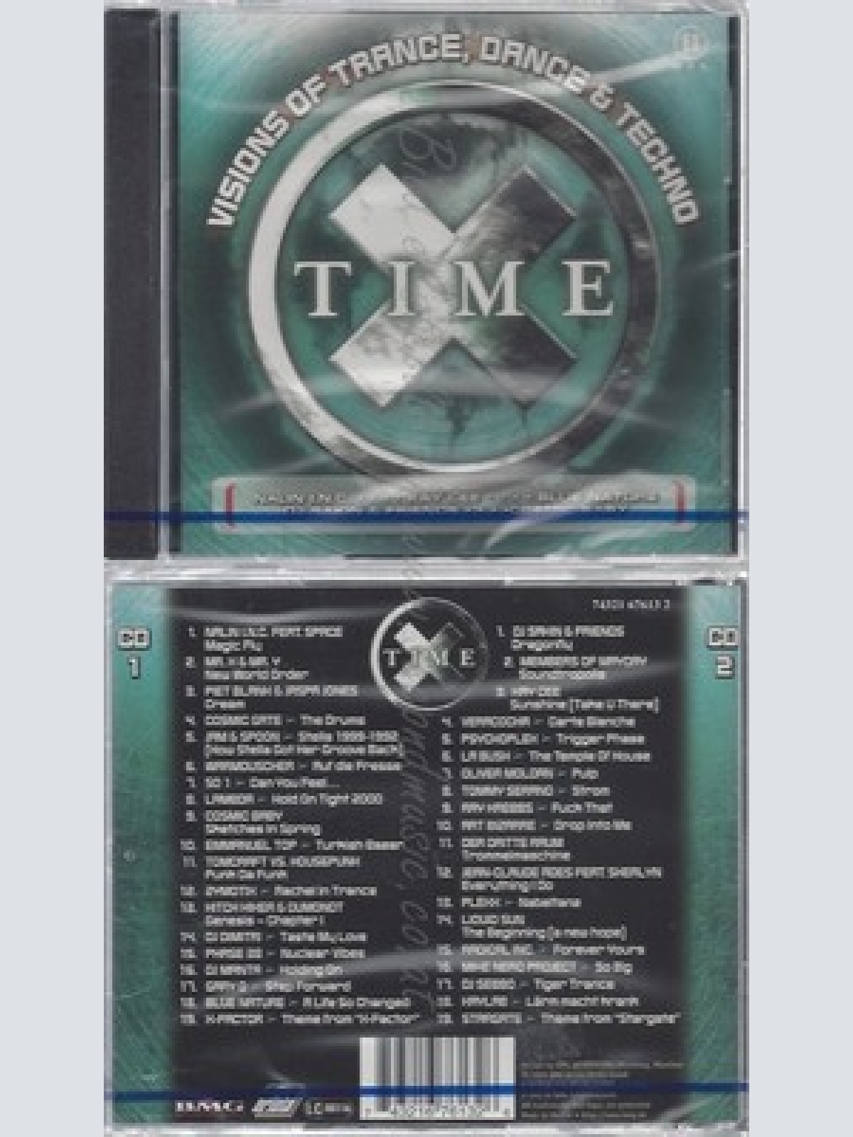CD--NM-SEALED-VARIOUS -1999- - DOPPEL-CD -- TIME X