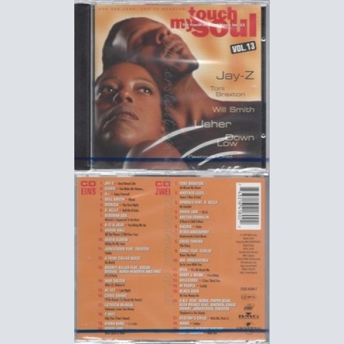 CD--NM-SEALED-VARIOUS -1999- - DOPPEL-CD -- TOUCH MY SOUL - THE FINEST OF BLACK