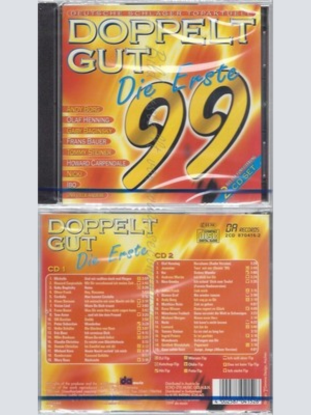 CD--NM-SEALED-VARIOUS -1998- - DOPPEL-CD -- DOPPELT GUT 99 DIE ERSTE