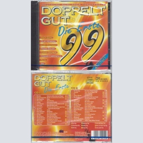 CD--NM-SEALED-VARIOUS -1998- - DOPPEL-CD -- DOPPELT GUT 99 DIE ERSTE