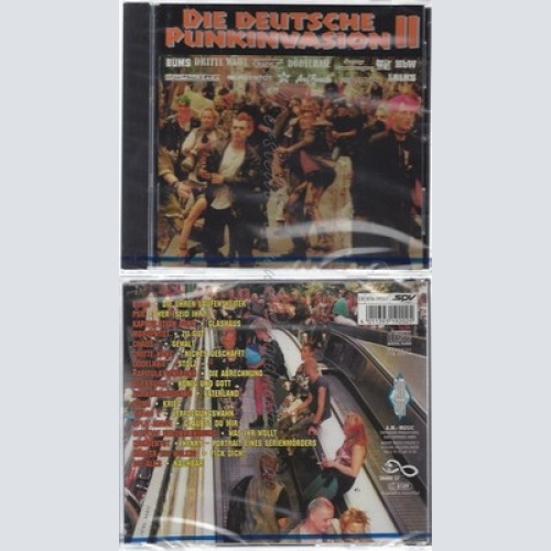 CD--NM-SEALED-VARIOUS -1996- -- DIE DEUTSCHE PUNKINVASION II