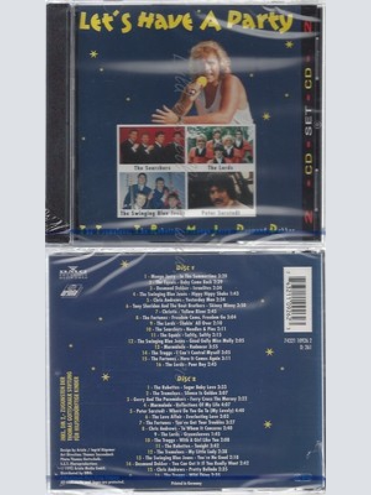 CD--NM-SEALED-VARIOUS -1992- - DOPPEL-CD -- LET'S HAVE A PARTY-DIE GROSS