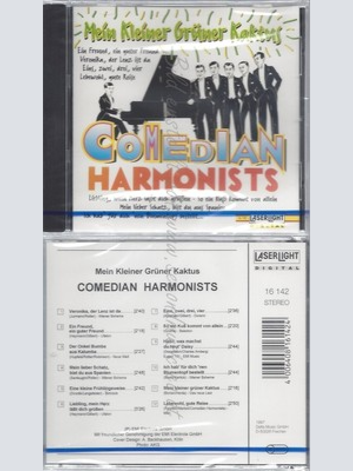 CD--NM-SEALED-THE COMEDIAN HARMONISTS -1997- -- MEIN KLEINER GRÜNER KAKTUS