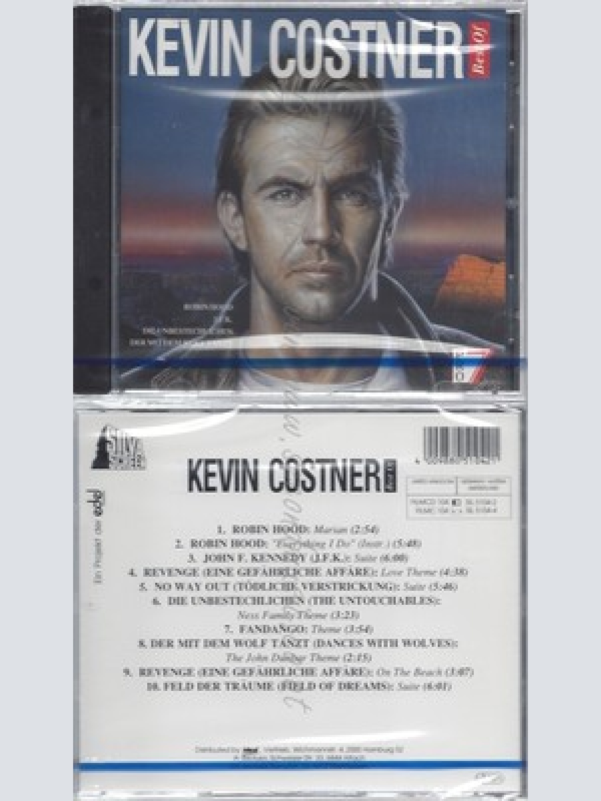 CD--NM-SEALED-VARIOUS -1992- -- BEST OF KEVIN COSTNER