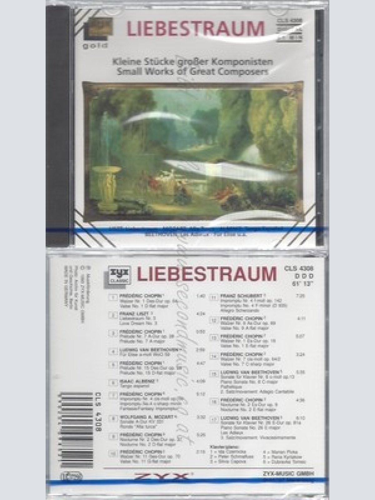 CD--NM-SEALED-LISZT-CHOPIN-SCHUBERT U.V.M., LISZT -KOMPONIST-, CHOPIN UND SCHUB