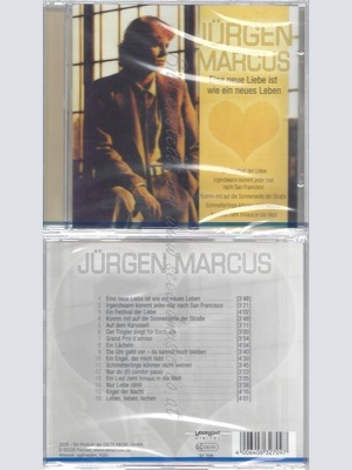 CD--NM-SEALED-JUERGEN MARCUS -2005- -- EINE NEUE LIEBE IST WIE EIN NEUES LEBEN