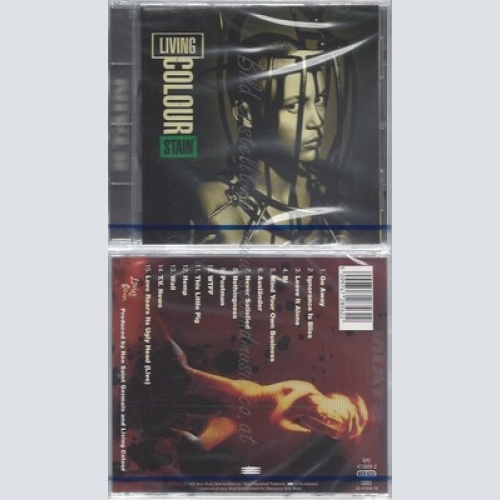 CD--NM-SEALED-LIVING COLOUR -1993- -- STAIN