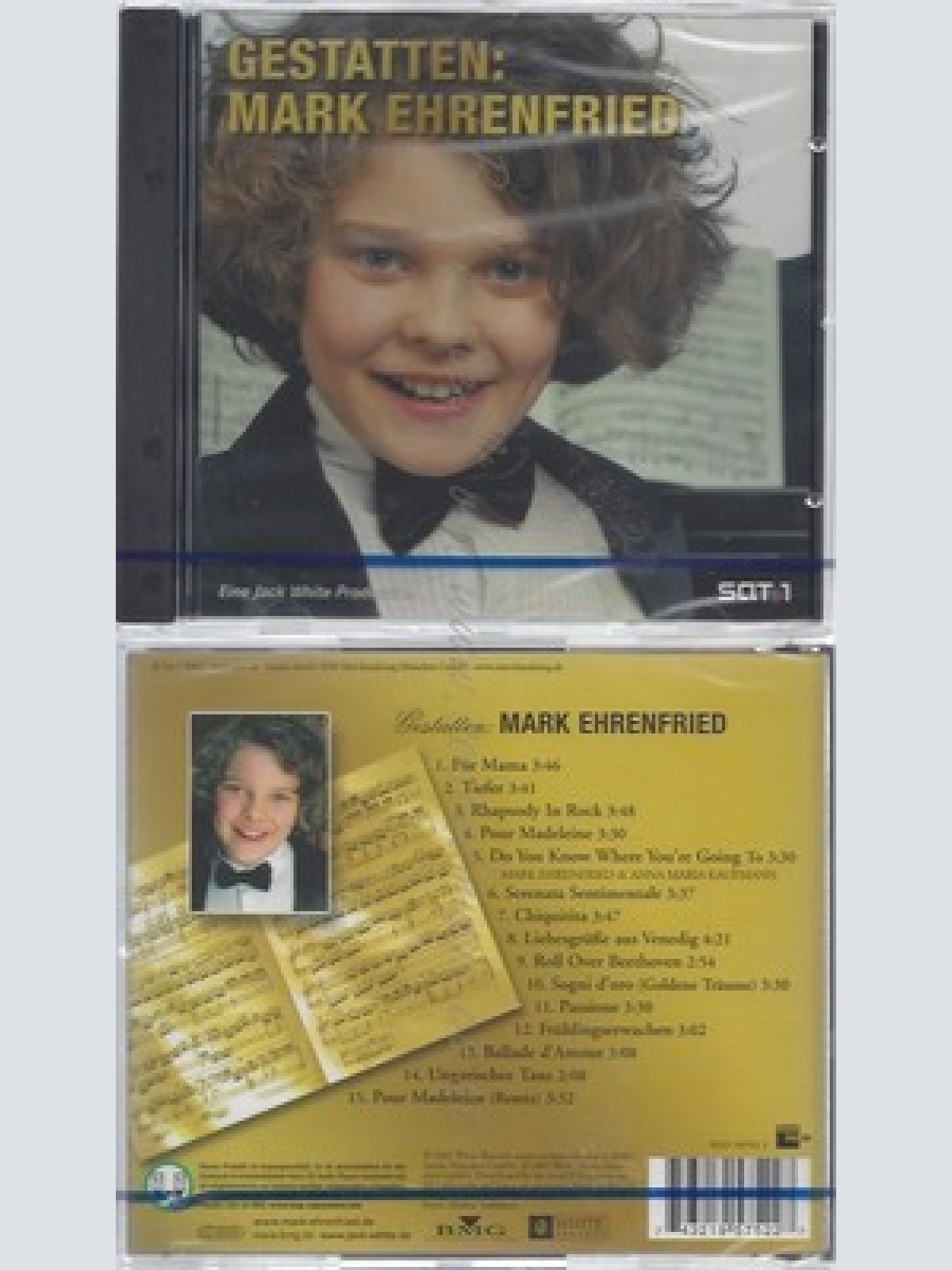 CD--NM-SEALED-MARK EHRENFRIED -2002- -- GESTATTEN: MARK EHRENFRIED