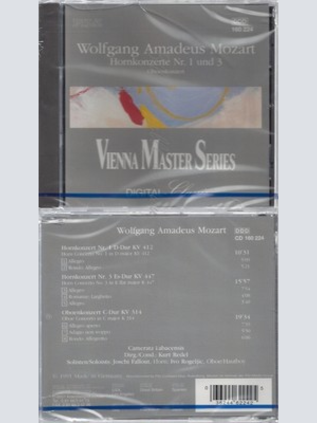 CD--NM-SEALED-OBOE CONCERTO / MOZART, REDEL UND CML -1990- - - -- HORN CON