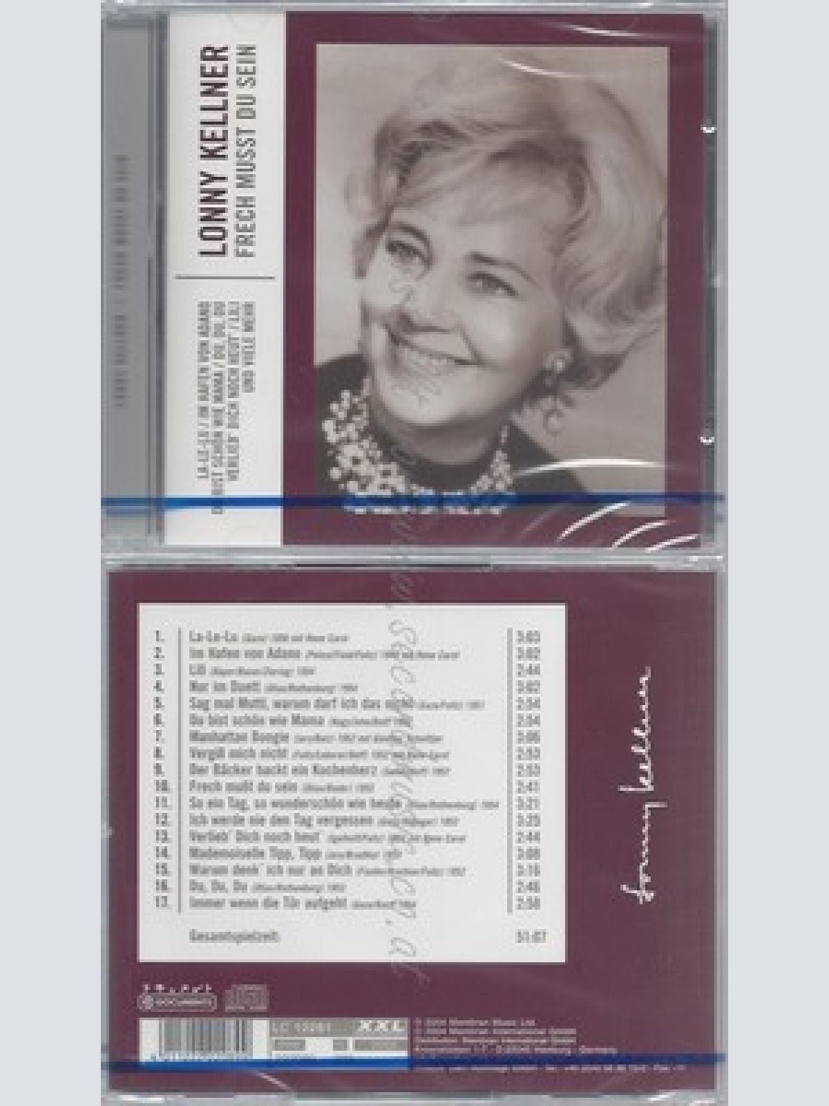 CD--NM-SEALED-LONNY KELLNER UND VARIOUS -2008- -- FRECH MUSST DU SEIN