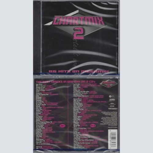 CD--NM-SEALED-VARIOUS -1998- - DOPPEL-CD -- CHARTMIX VOL.2