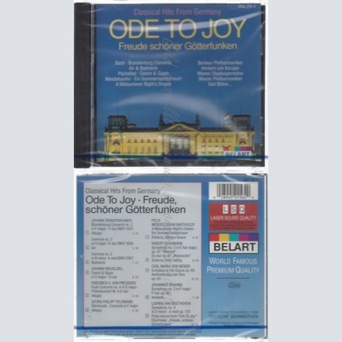 CD--NM-SEALED-CLASSICAL HITS FROM GERMANY--FREUDE SCHÖNER GÖTTERFUNKEN