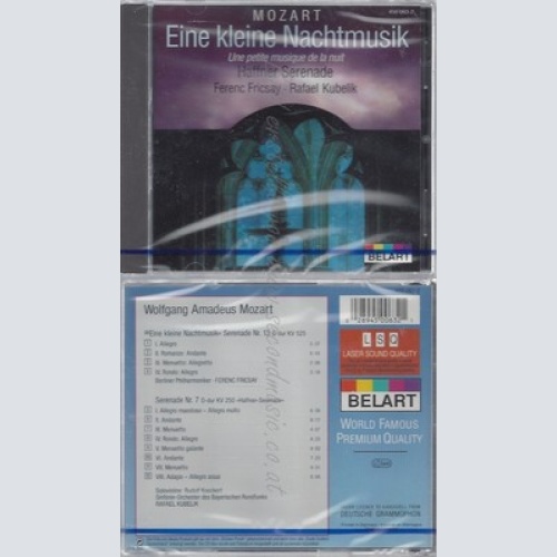 CD--NM-SEALED-AFFNER-SER. / F. FRICSAY, BP, R. KUBELIK UND SOBR -1993- -- KLEIN