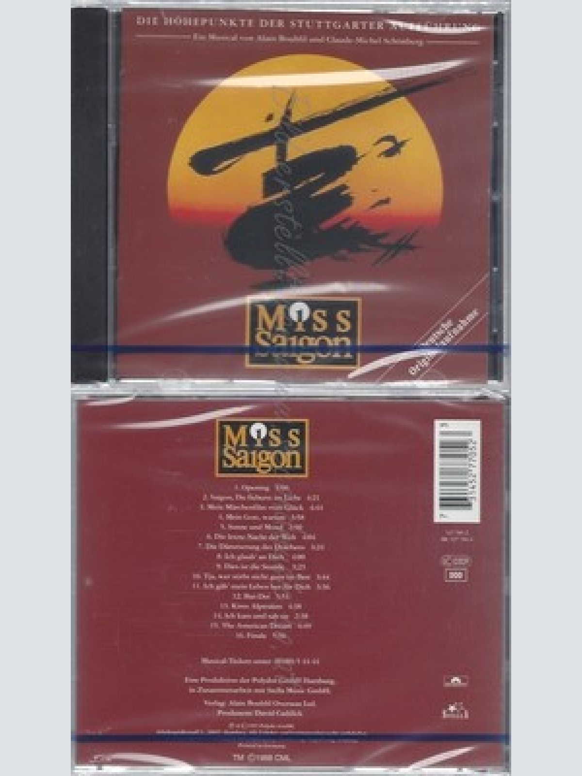 CD--NM-SEALED-- - SOUNDTRACK -- MISS SAIGON -QS STUTTG.AUFFÜ.-