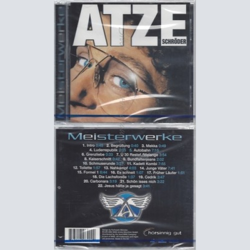 CD--NM-SEALED-ATZE SCHRÖDER -2002- -- MEISTERWERKE