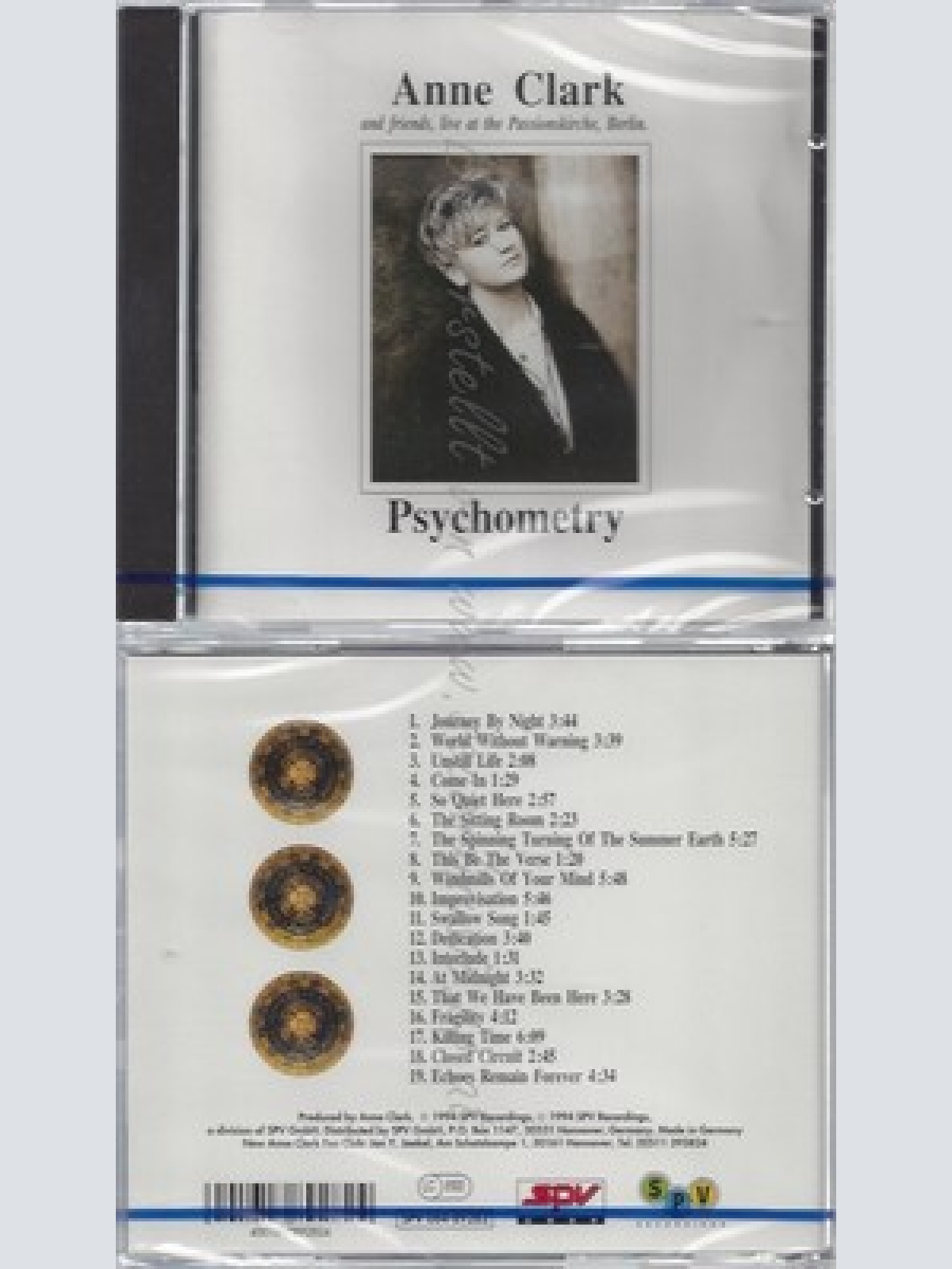 CD--NM-SEALED-IVE / ANNE CLARK & FRIENDS -1994- -- PSYCHOMETRY