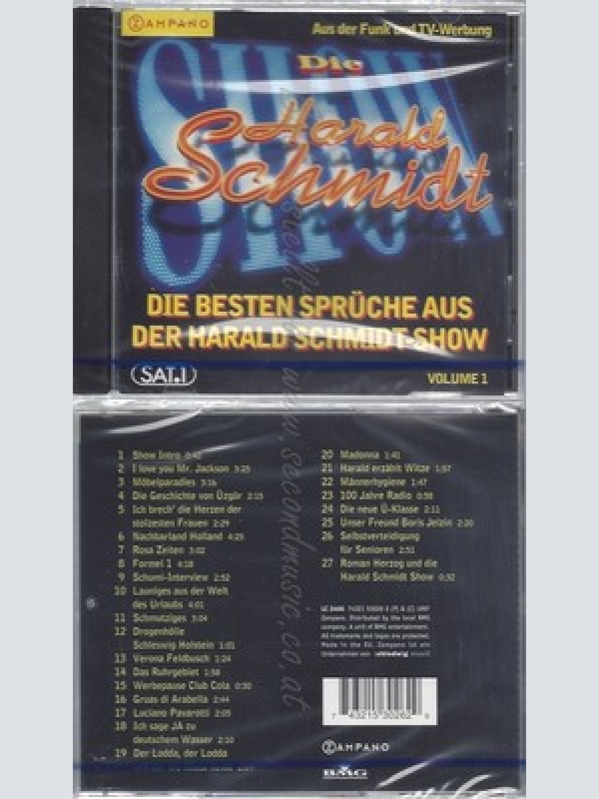 CD--NM-SEALED-HARALD SCHMIDT -1997- -- DIE BESTEN SPRÜCHE AUS DER