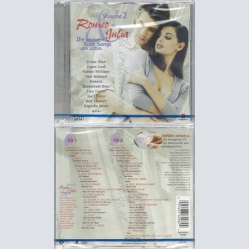 CD--NM-SEALED-DIE SCHÖNSTEN LOVE SONGS ALLER ZEITEN / VARIOUS -1998- - DOPPEL-C