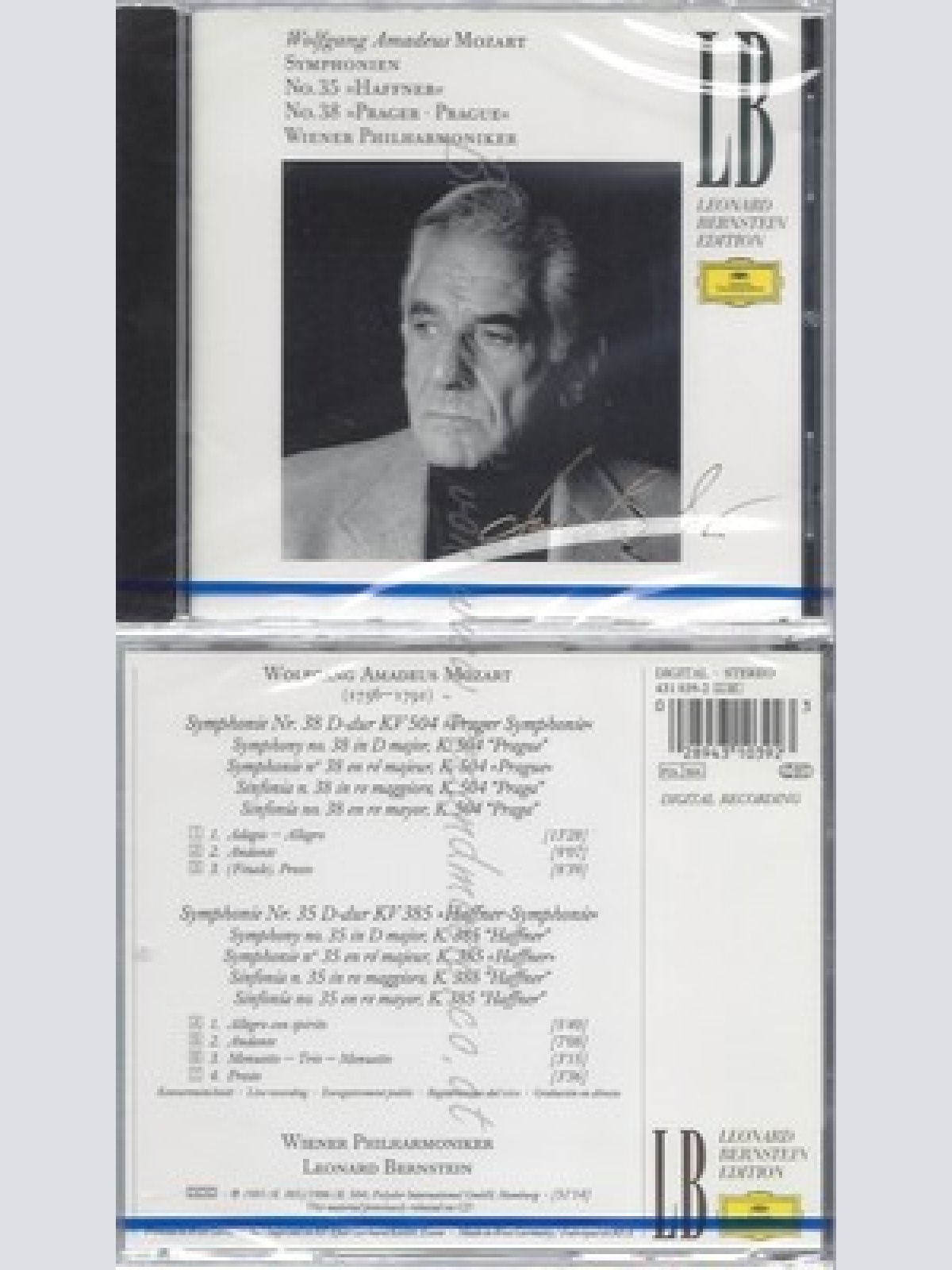CD--NM-SEALED-BERNSTEIN UND WIENER PHILHARMONIKER -ORCHESTER- -1990- - - -