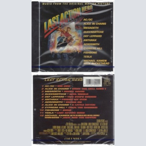 CD--NM-SEALED-ALICE IN CHAINS -1993- - SOUNDTRACK -- LAST ACTION HERO