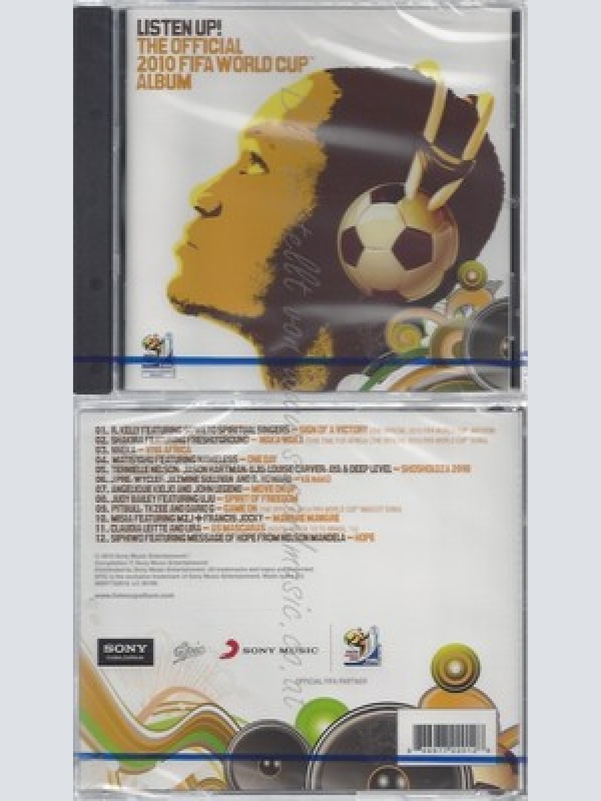 CD--NM-SEALED-VARIOUS -2010- -- LISTEN UP! THE OFFICIAL 2010 FIFA WORLD CUP ALB