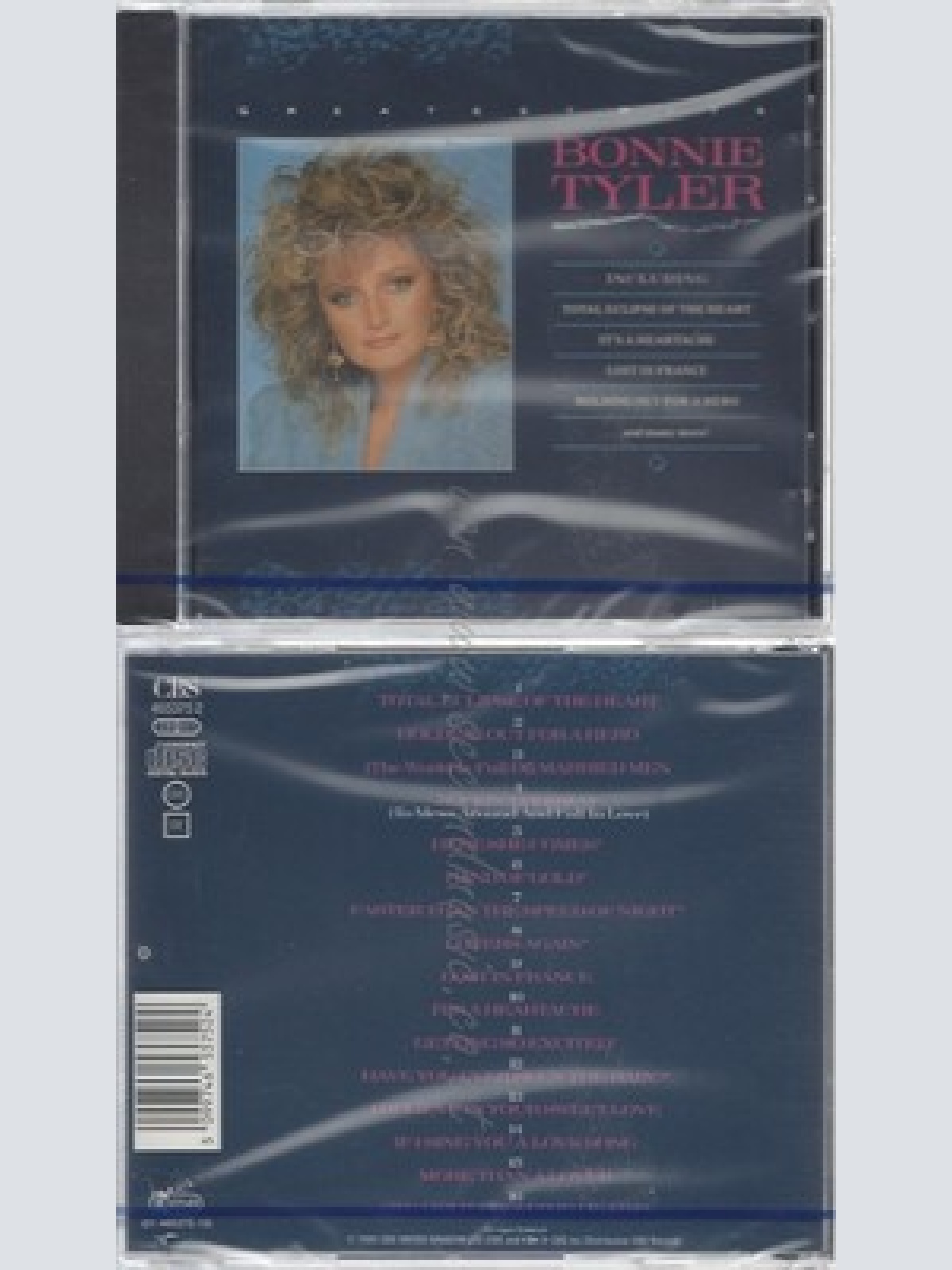CD--NM-SEALED-BONNIE TYLER -1989- -- GREATEST HITS