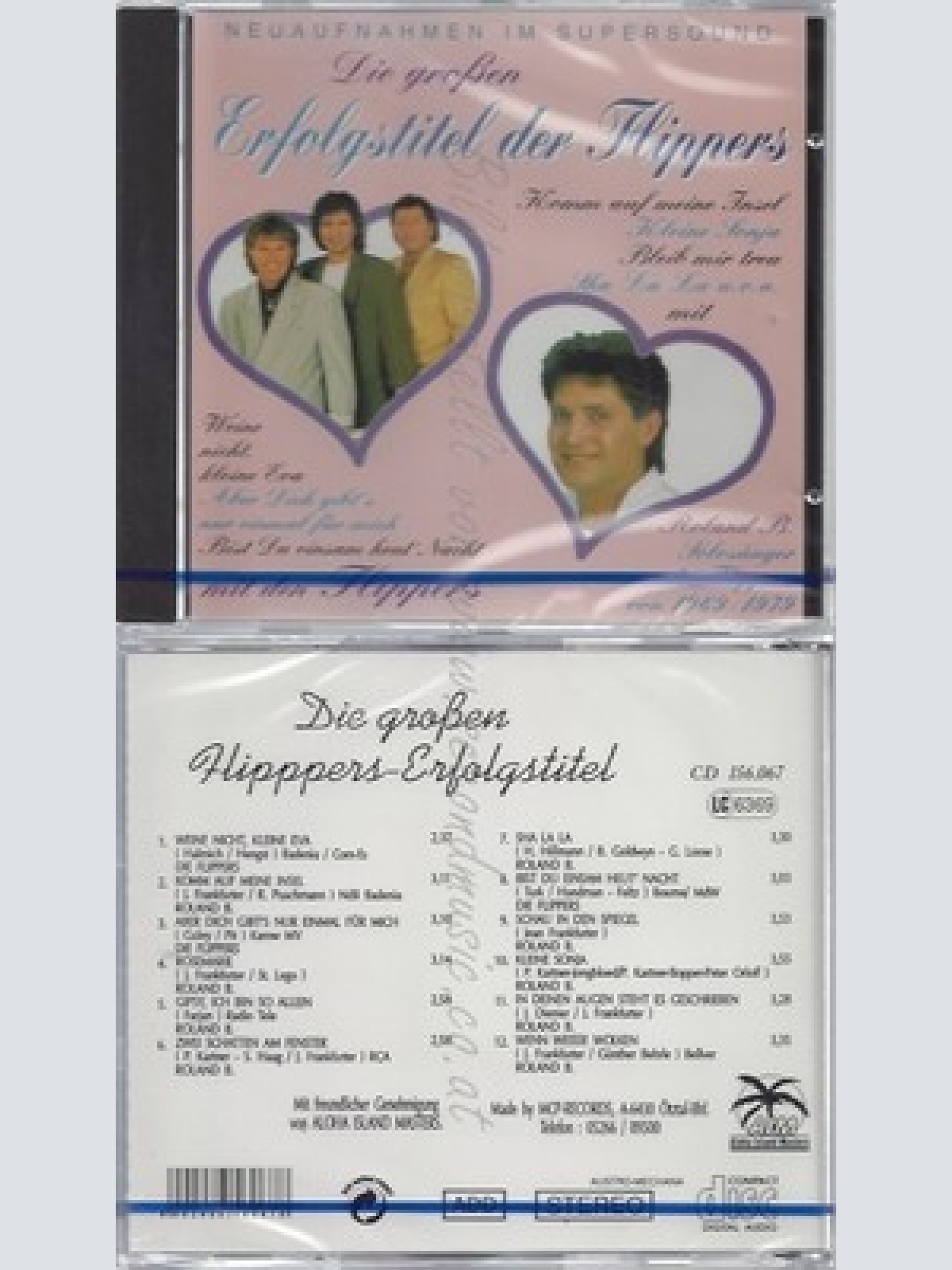 CD--NM-SEALED-DIE FLIPPERS UND ROLAND B. -- DIE GROSSEN ERFOLGSTITEL