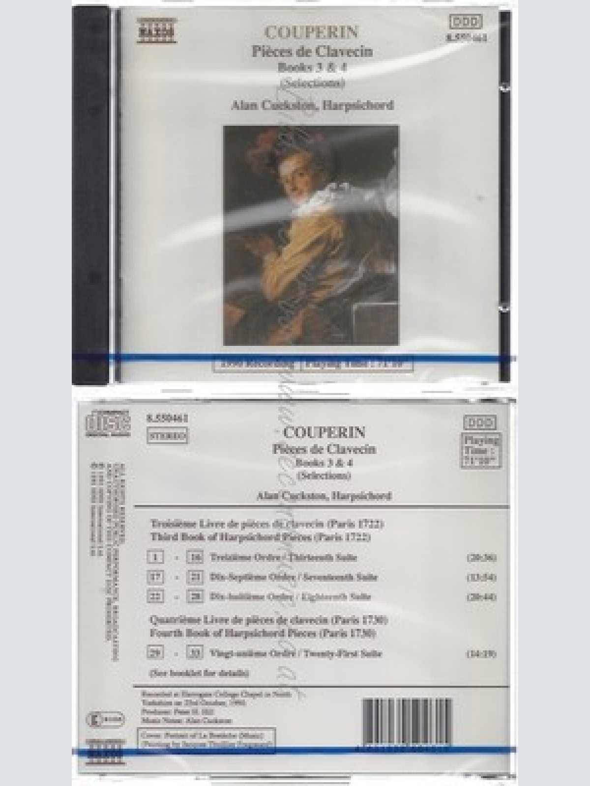 CD--NM-SEALED-COUPERIN:CUCKSTON, ALAN CUCKSTON UND FRANCOIS COUPERIN -KOMPONIST