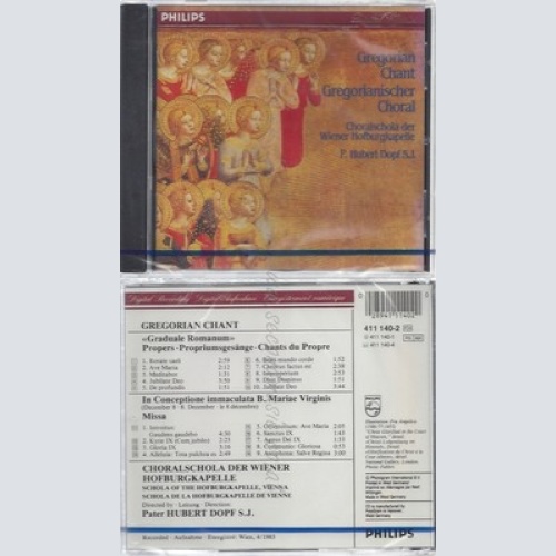 CD--NM-SEALED-CHORALSCHOLA DER WIENER HOFBURGKAPELLE UND P. HUBERT DOPT S.J. -1
