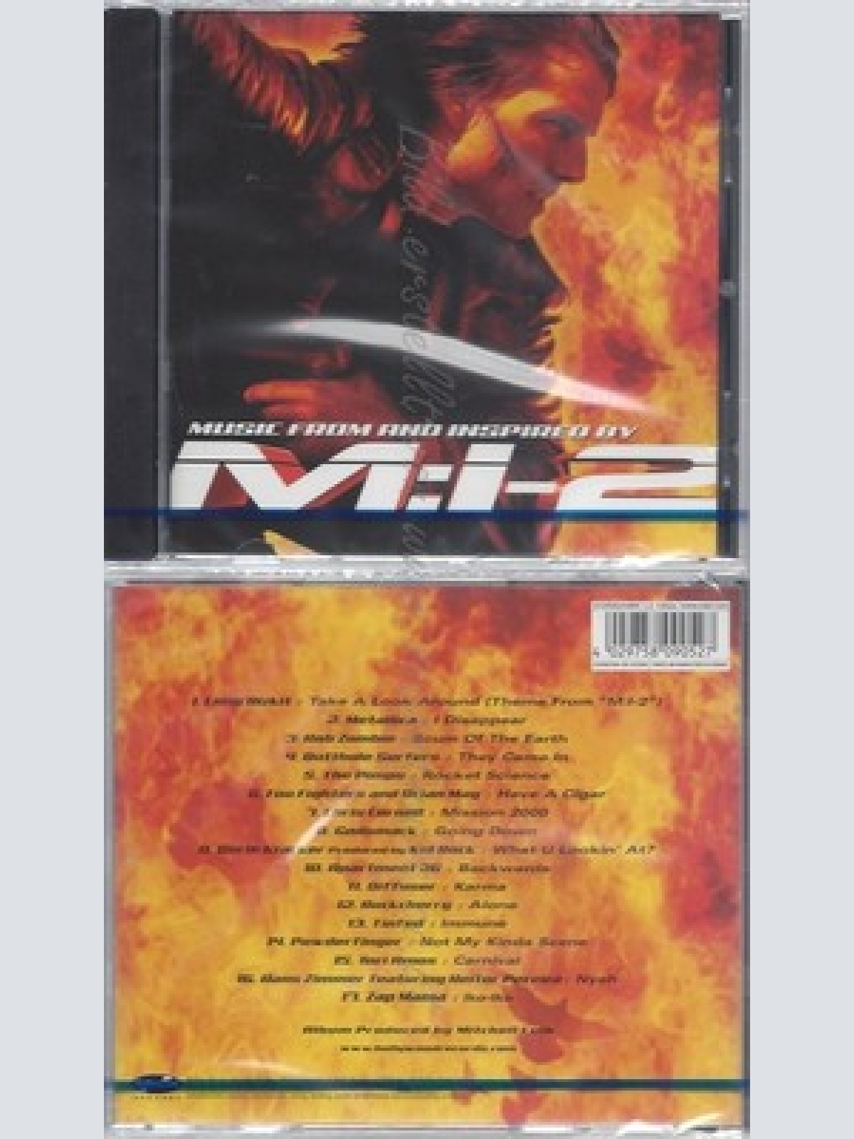CD--NM-SEALED-MISSION IMPOSSIBLE 2 -2000- - SOUNDTRACK -- MISSION IMPOSSIBLE 2-