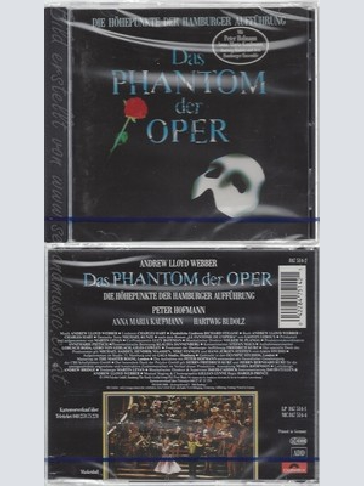 CD--NM-SEALED-MUSICAL, HAMBURG, PETER HOFMANN UND ANDREW LLOYD WEBBER -1990- -