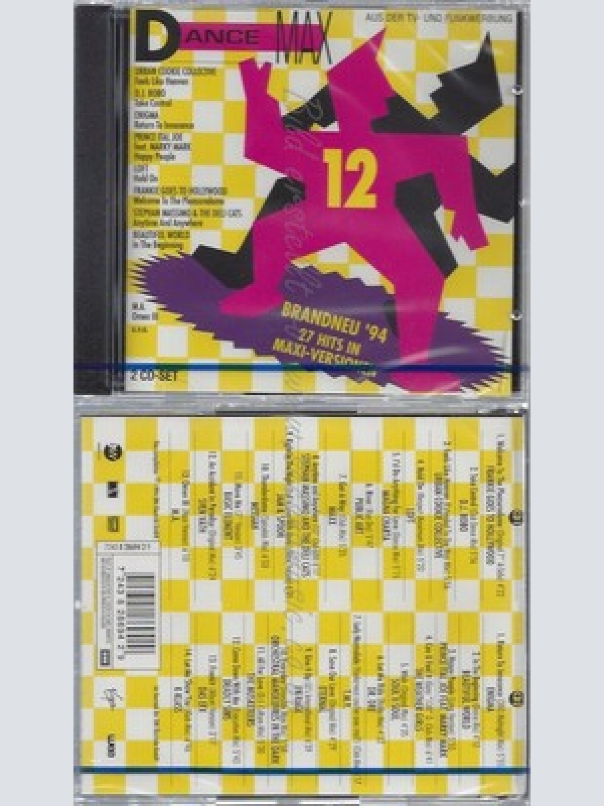 CD--NM-SEALED-FGTH, DJ BOBO, JAM & SPOON UND SOUL II SOUL -1994- - - -- DA