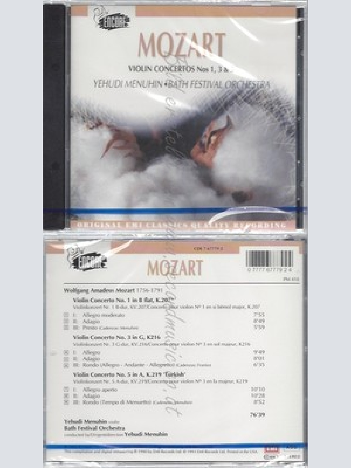 CD--NM-SEALED-MENUHIN, BFO UND WOLFGANG AMADEUS MOZART -KOMPONIST- -1993- -- VI