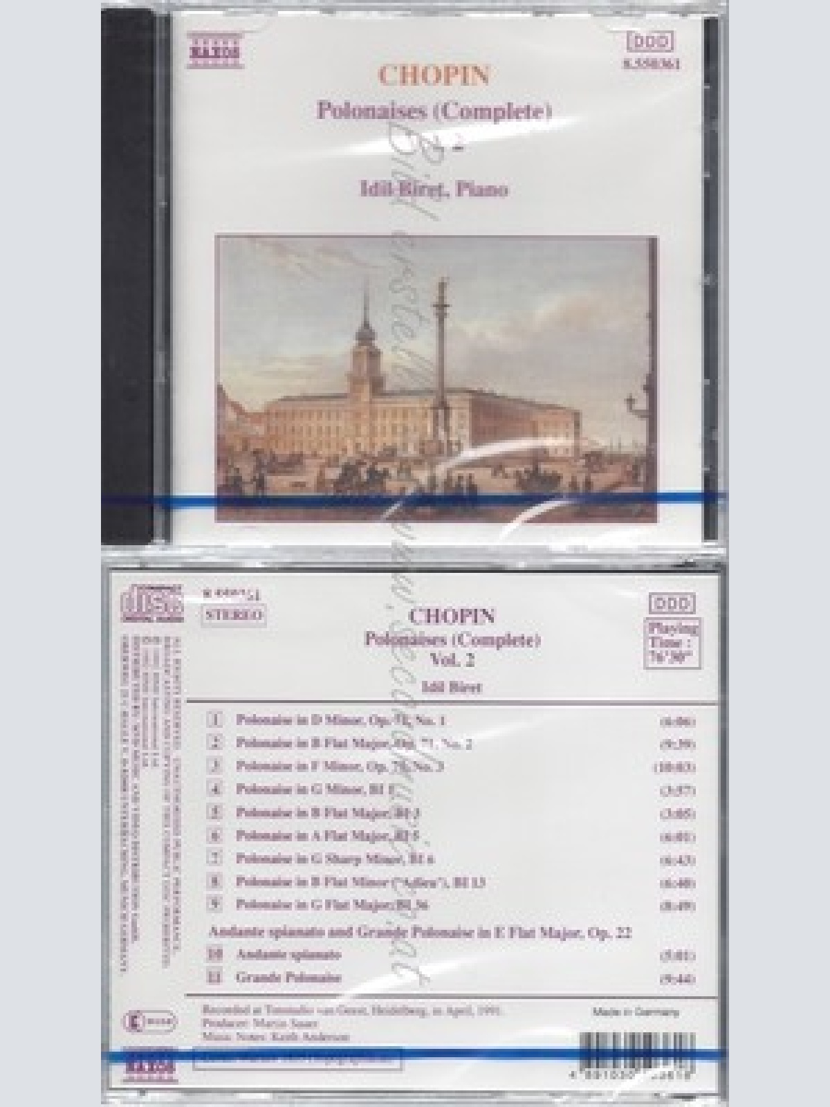 CD--NM-SEALED-IDIL BIRET -1989- -- POLONAISEN VOL. 2