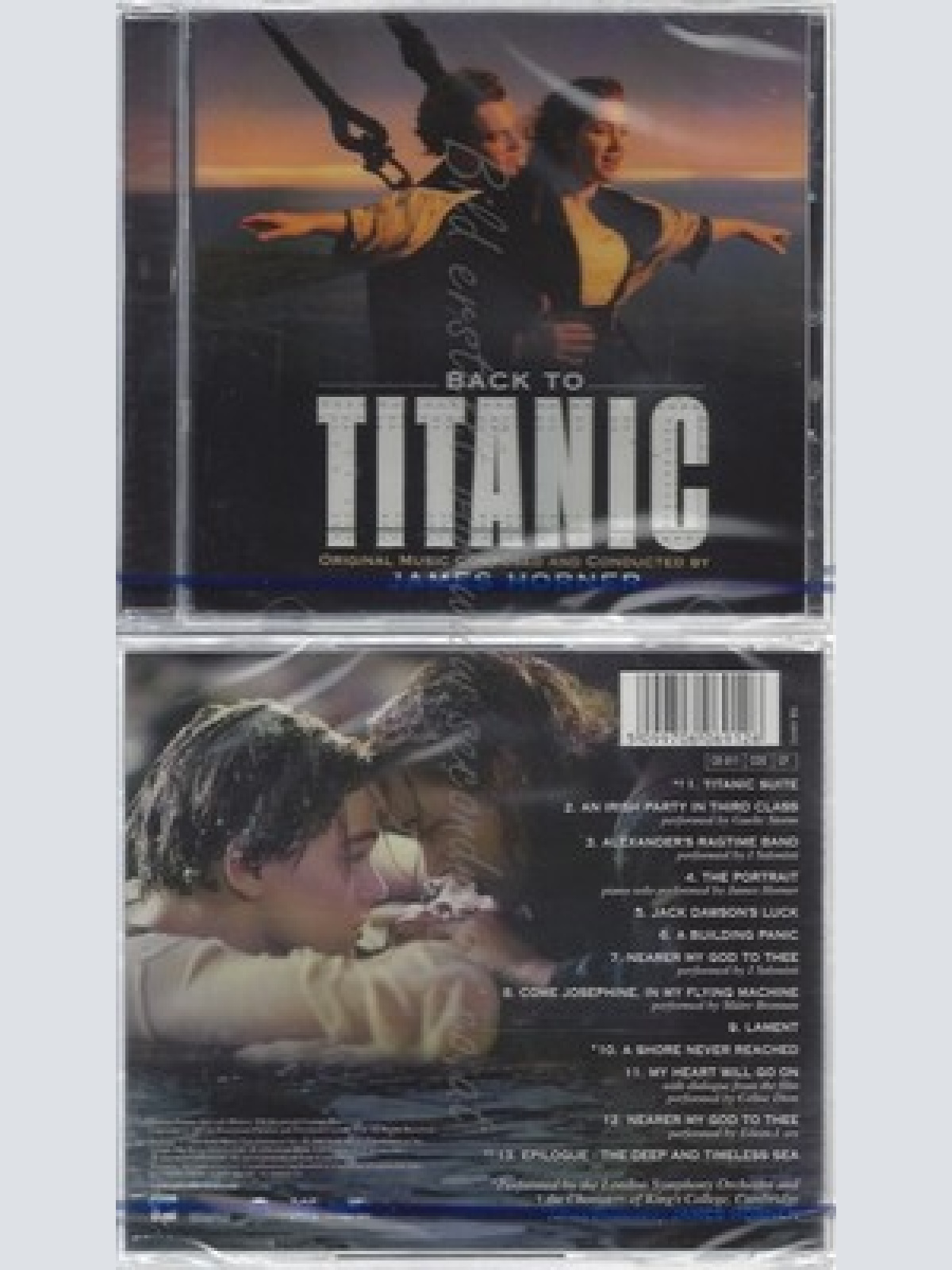 CD--NM-SEALED-JAMES HORNER -1998- - SOUNDTRACK -- BACK TO TITANIC