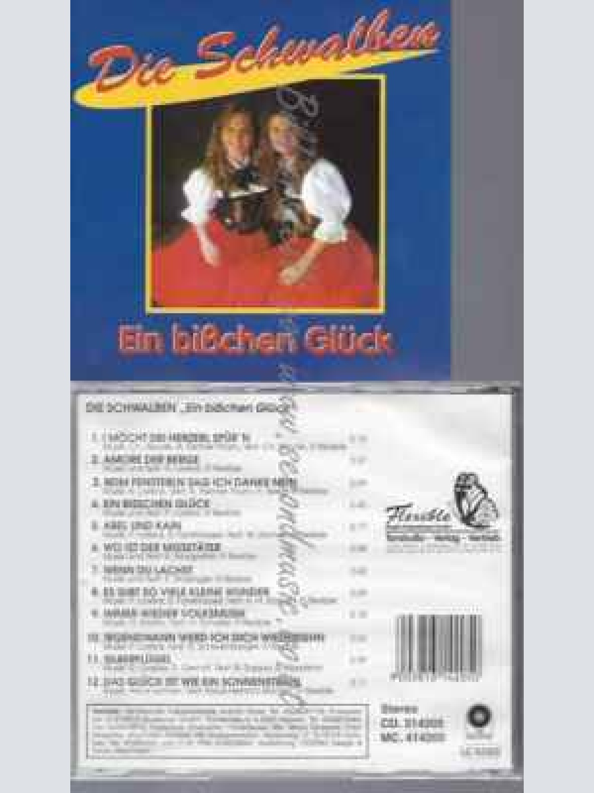 CD-- Die Schwalben --Ein bißchen Glück