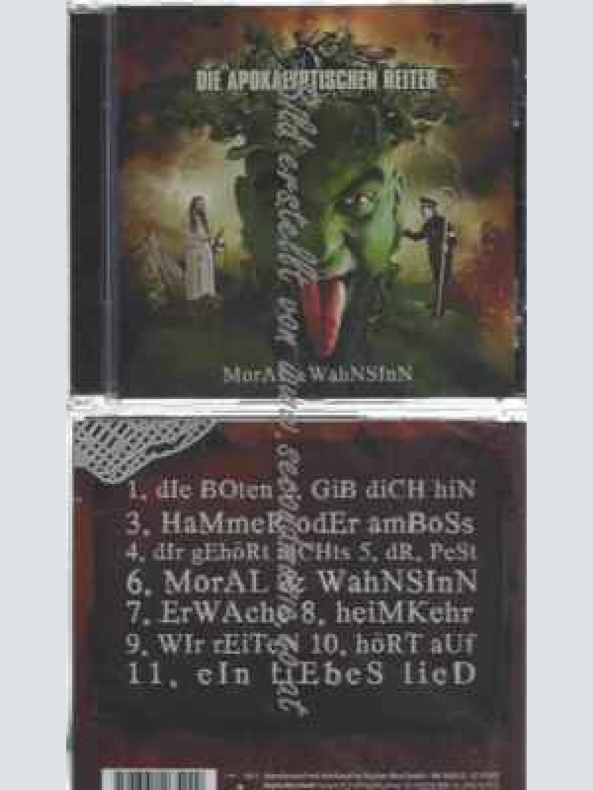 CD--Die Apokalyptischen Reiter | --Moral & Wahnsinn