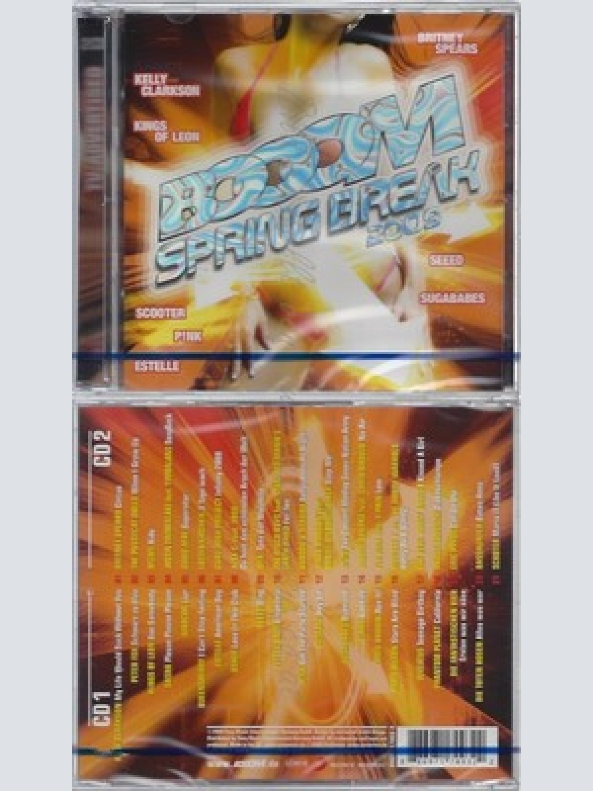 CD--NM-SEALED-VARIOUS -2009- - DOPPEL-CD -- BOOOM SPRINGBREAK 2009