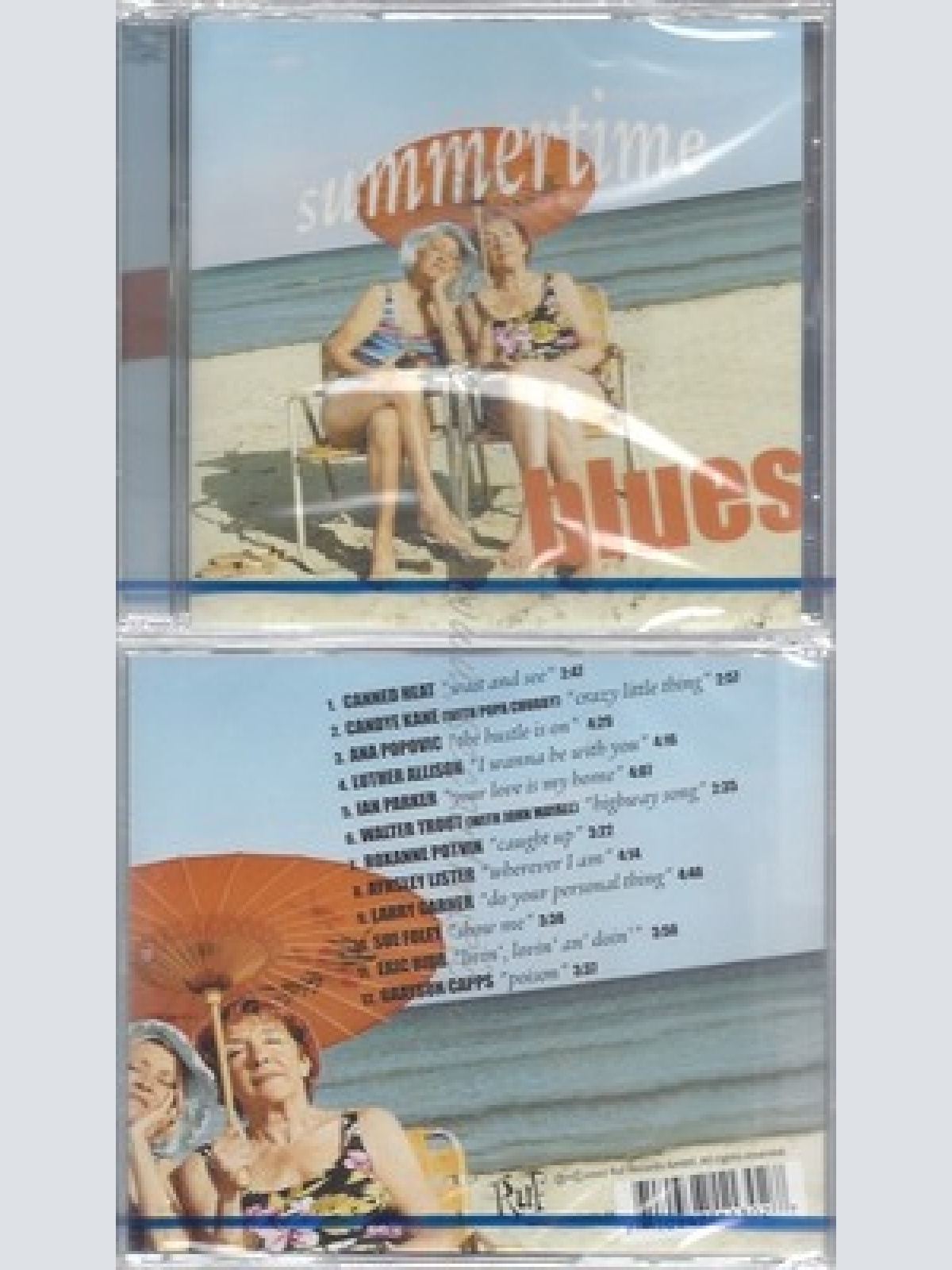 CD--NM-SEALED-VARIOUS ARTISTS -2013- -- SUMMERTIME BLUES