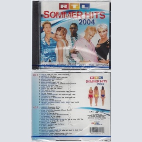 CD--NM-SEALED-VARIOUS -2004- - DOPPEL-CD -- RTL SOMMERHITS 2004