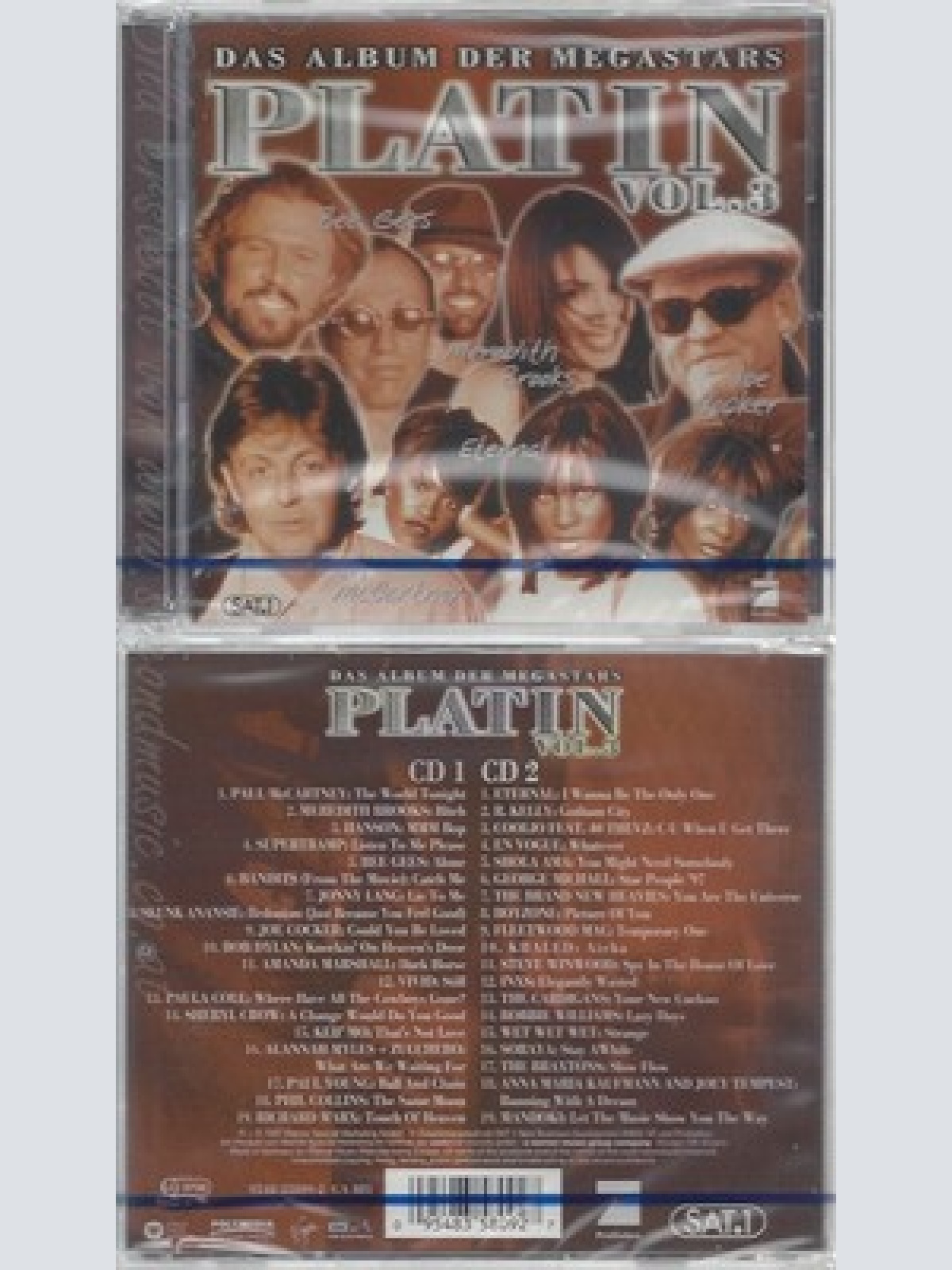 CD--NM-SEALED-VARIOUS -1997- - DOPPEL-CD -- PLATIN VOL. 3