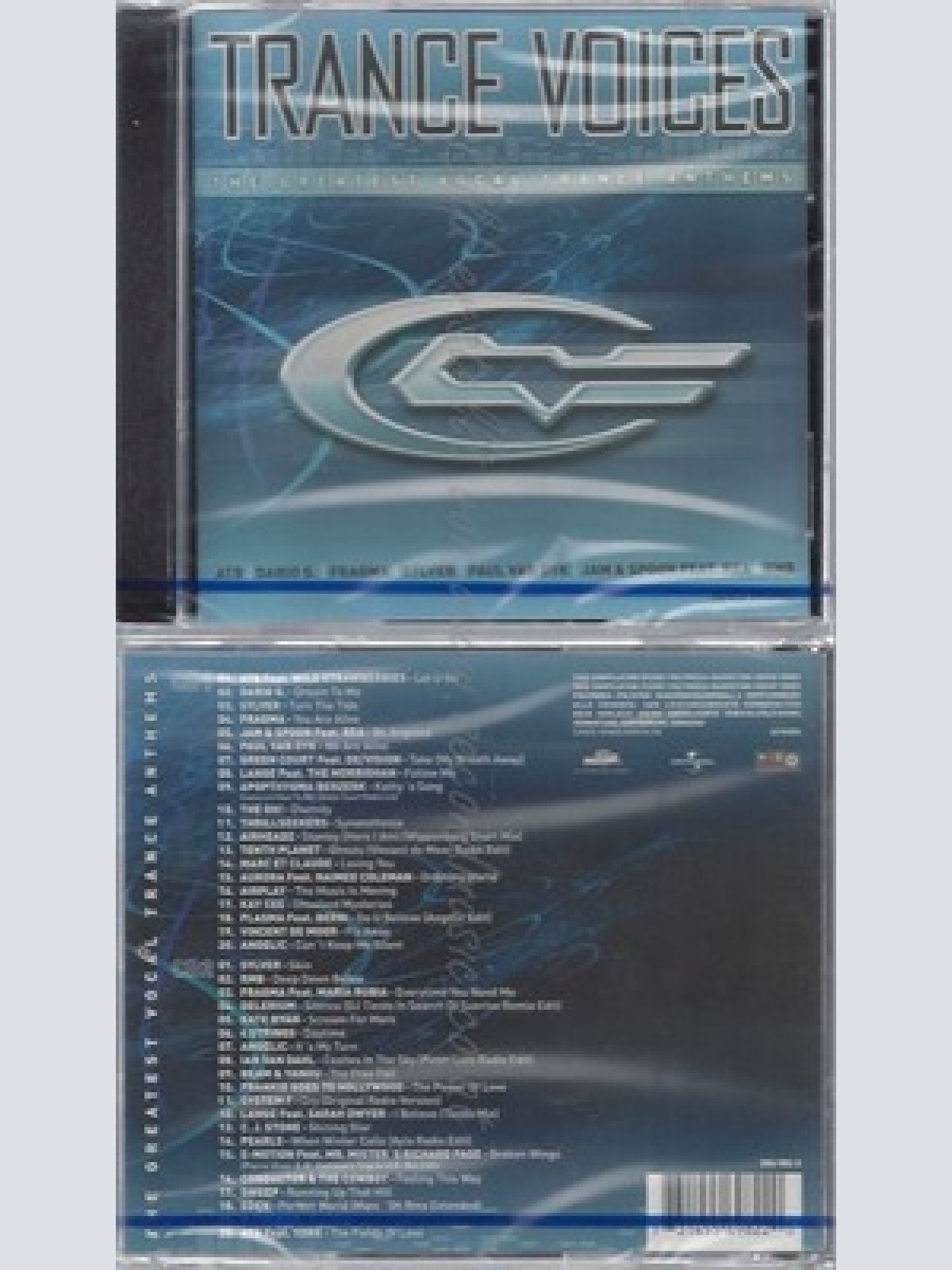 CD--NM-SEALED-VARIOUS -2001- - DOPPEL-CD -- TRANCE VOICES