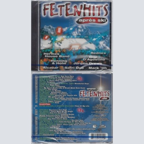 CD--NM-SEALED-VARIOUS -2001- - DOPPEL-CD -- FETENHITS - APRÉS SKI