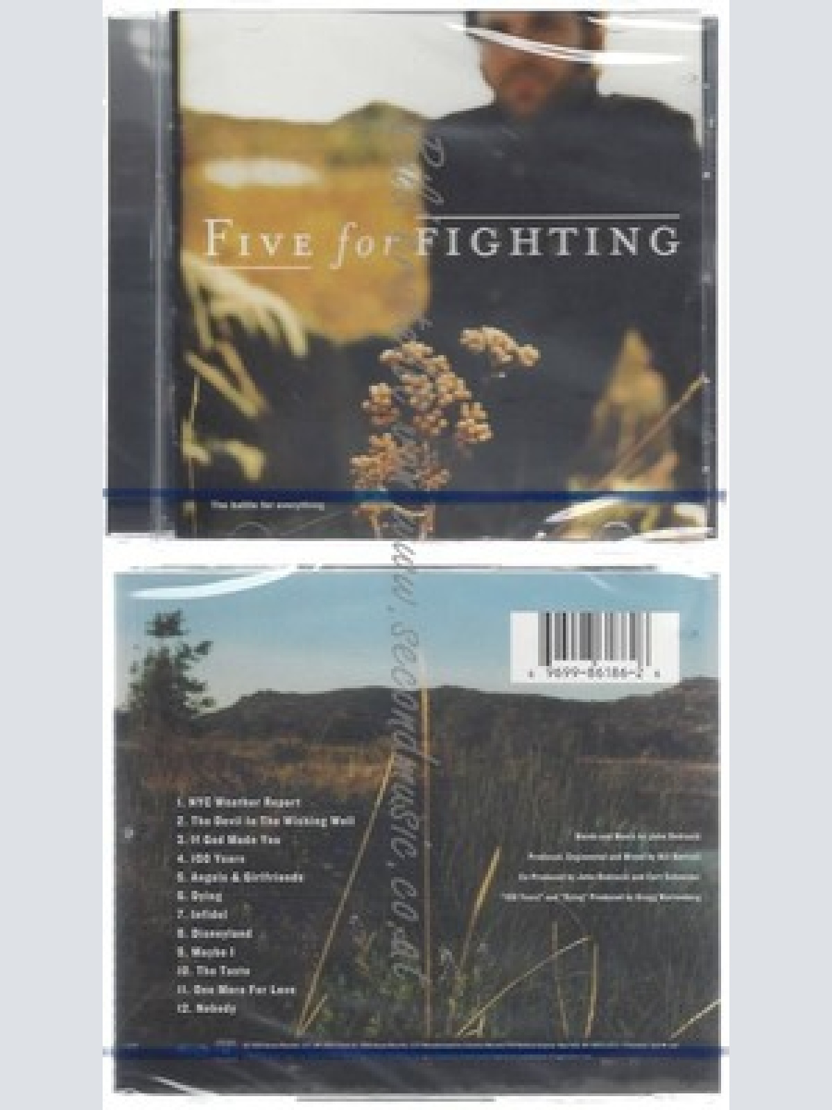CD-NM-SEALED-FIVE FOR FIGHTING -2004- -- THE BATTLE FOR EVERYTHING